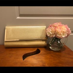 👛 Aldo gold clutch. Excellent condition!